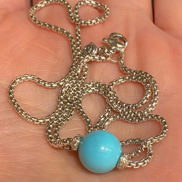 David Yurman Solari Necklace w/ Diamonds  Sold out Everywhere - Picture 5 of 10